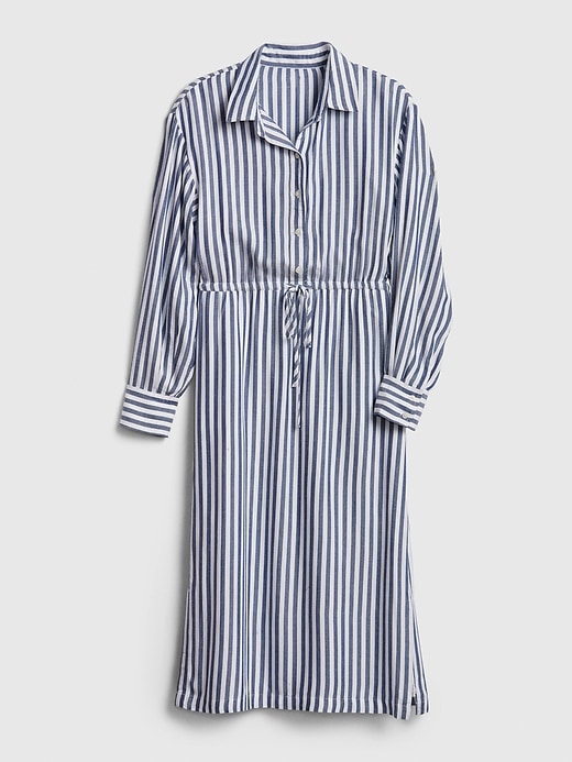 Image number 6 showing, Striped Midi Shirtdress