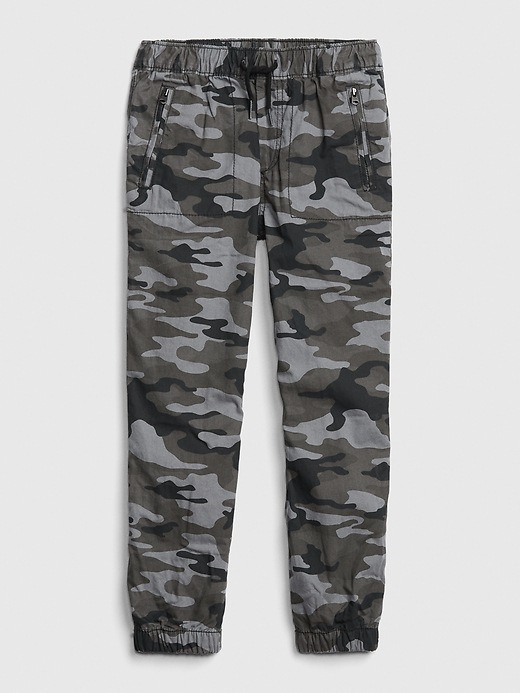 Image number 4 showing, Kids Jersey-Lined Joggers
