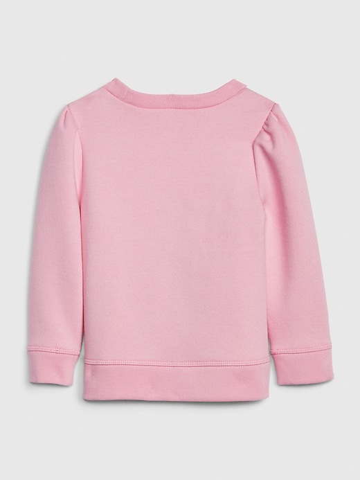 View large product image 2 of 3. Toddler Bea Puff-Sleeve Sweatshirt