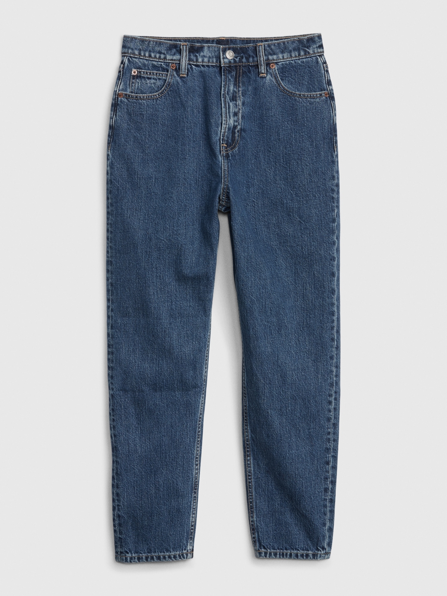 gap high rise mom jeans