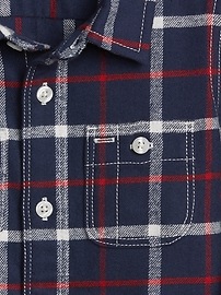 View large product image 3 of 3. Toddler Flannel Shirt