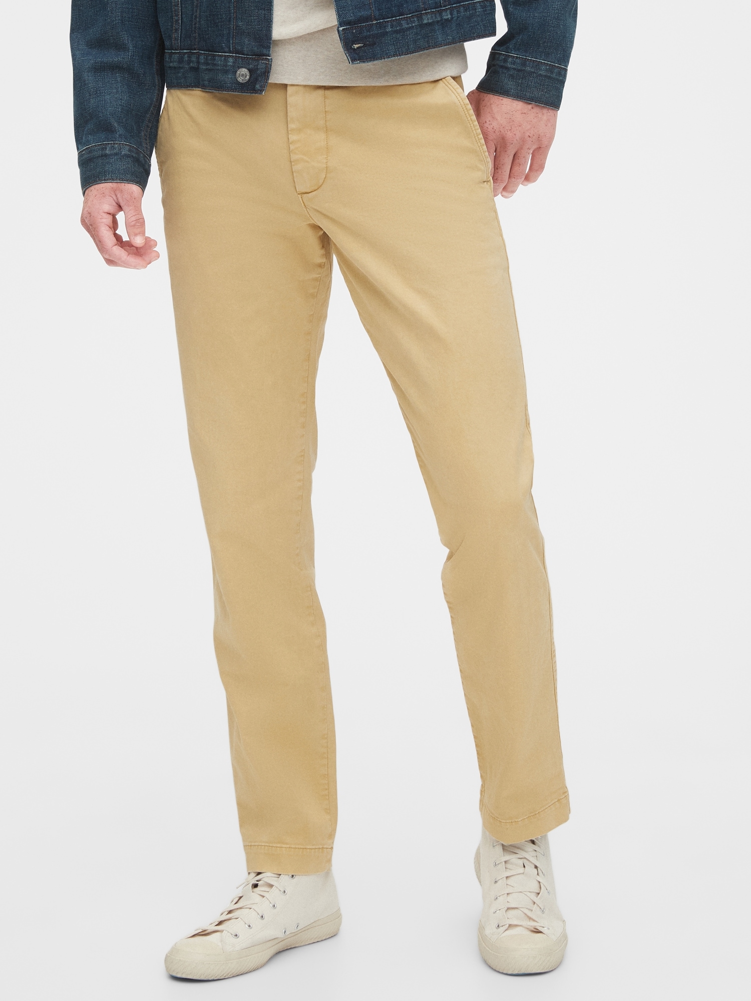 gap vintage slim fit khakis