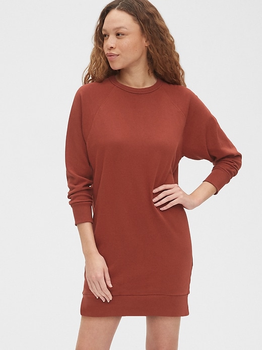View large product image 1 of 1. Raglan Sweatshirt Dress