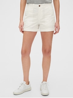 gap boyfriend jean shorts