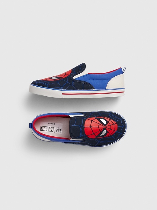 View large product image 1 of 1. GapKids &#124 Marvel Slip-On Sneakers