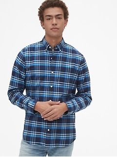 gap mens flannel shirts