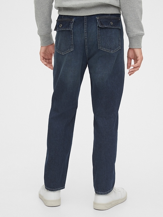 2 of 8 showing, with the color medium wash of product Straight Fit Utility Pants