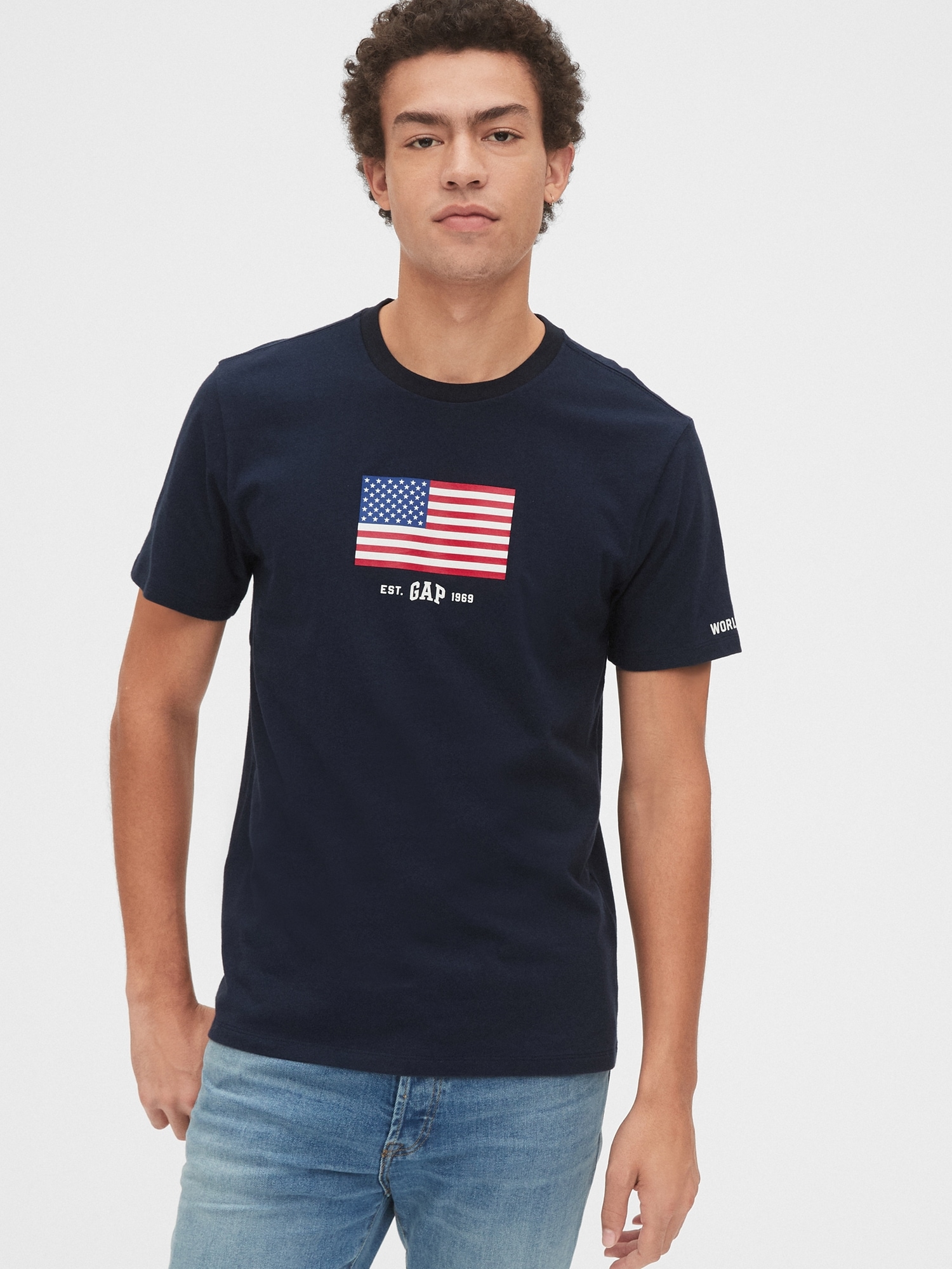 Gap Logo Flag T-Shirt | Gap