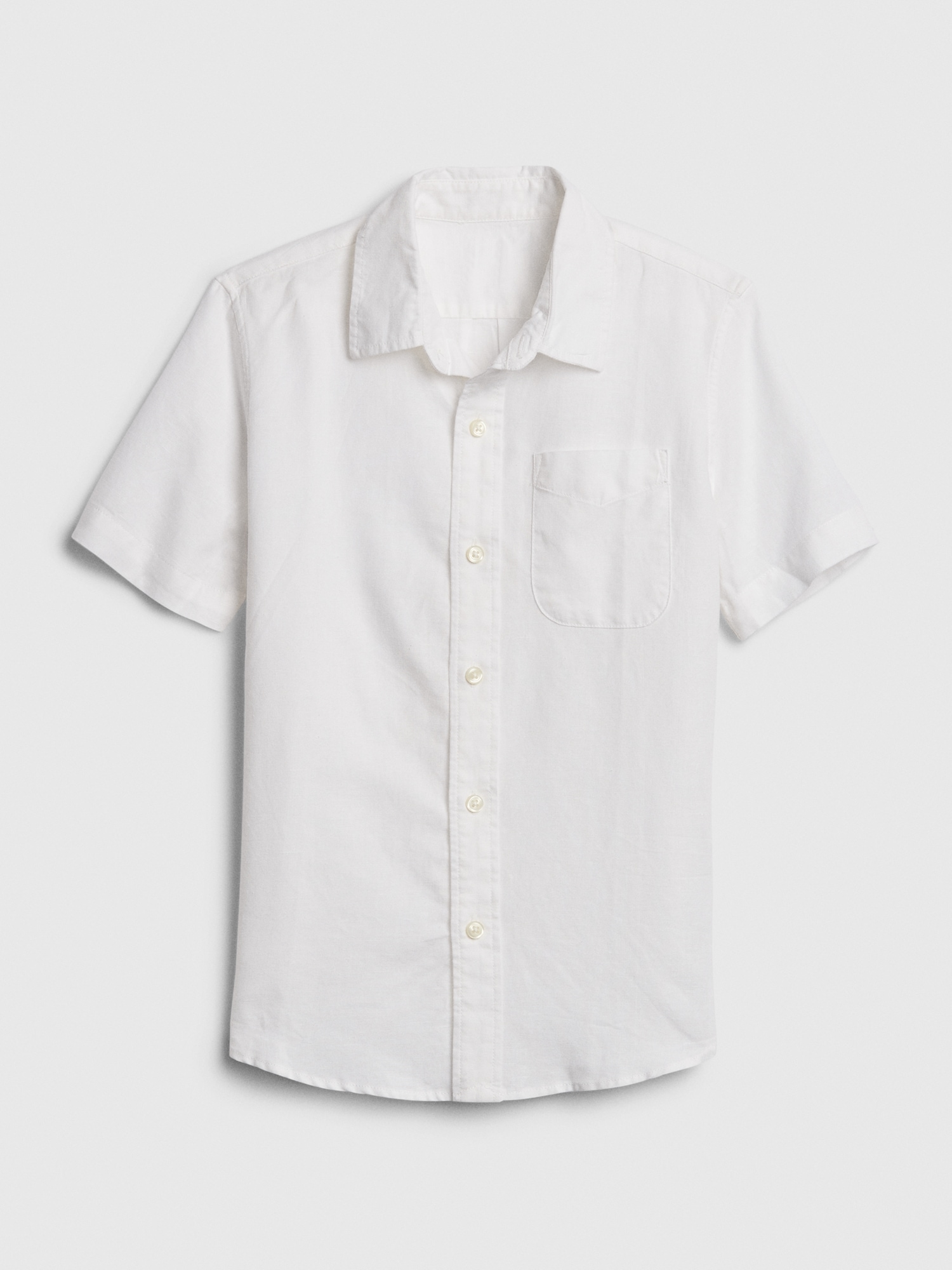 Gap short sleeve button down discount