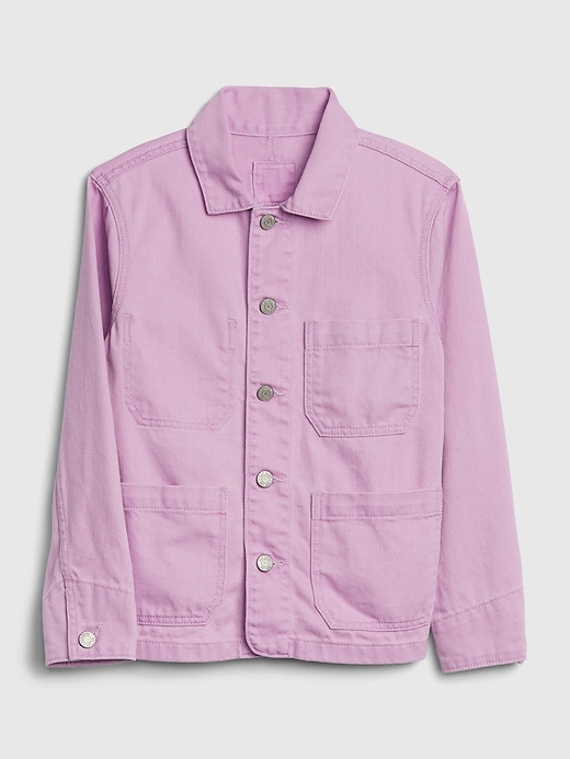 Image number 1 showing, Kids Denim Chore Jacket