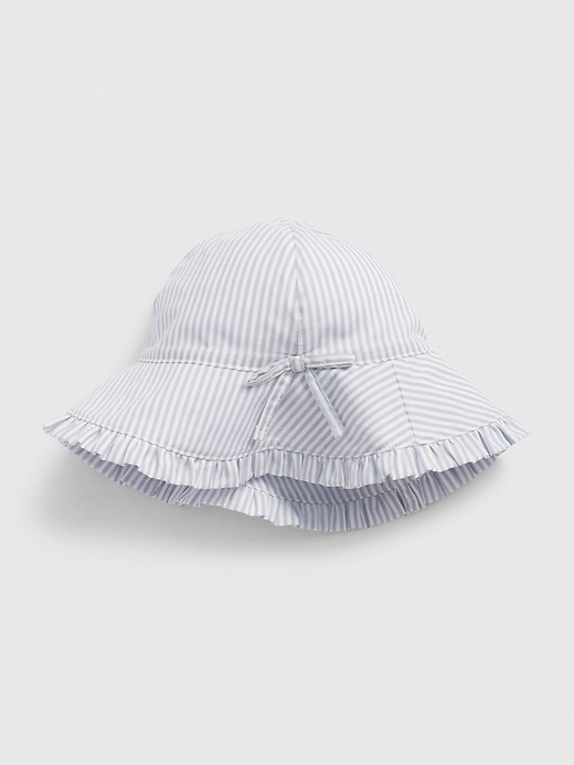 View large product image 1 of 1. Baby Stripe Flutter Hat