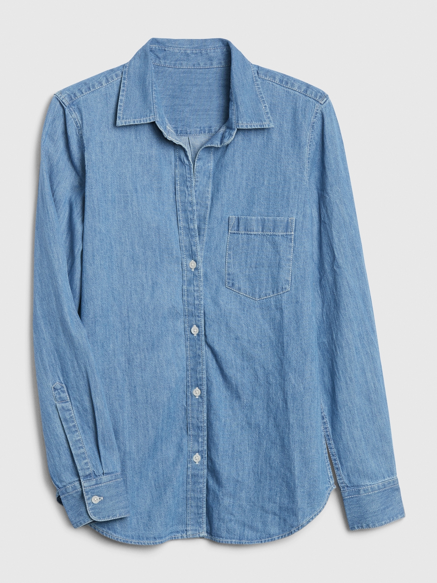 gap ladies denim shirt