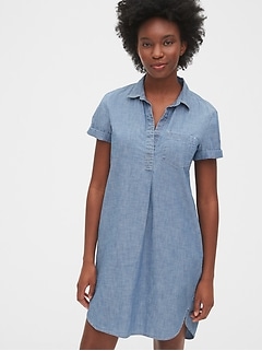 gap denim overall dress