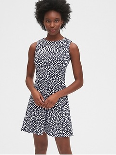 gap fit and flare dress