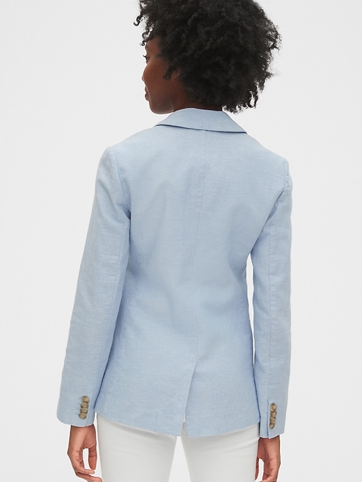 Image number 2 showing, Linen Blazer