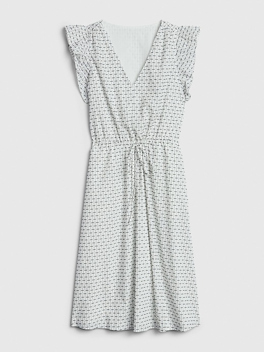 Image number 6 showing, Ruffle Sleeve Midi Dress