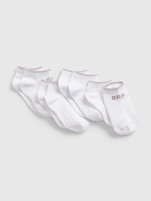 View large product image 1 of 1. Toddler No-Show Socks (4-Pack)