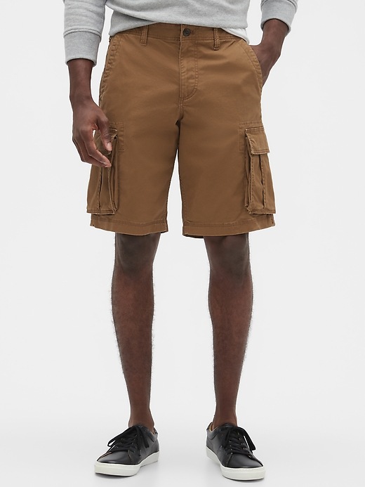 Gap 11" GapFlex Cargo Shorts With Washwell : Color - new shadow gray, Size - 33W (544814)