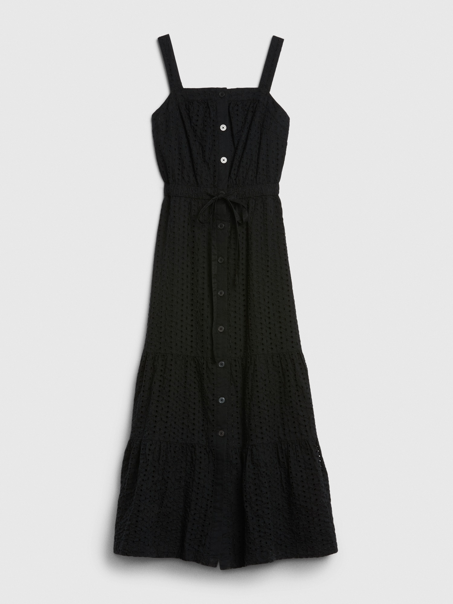 gap black maxi dress