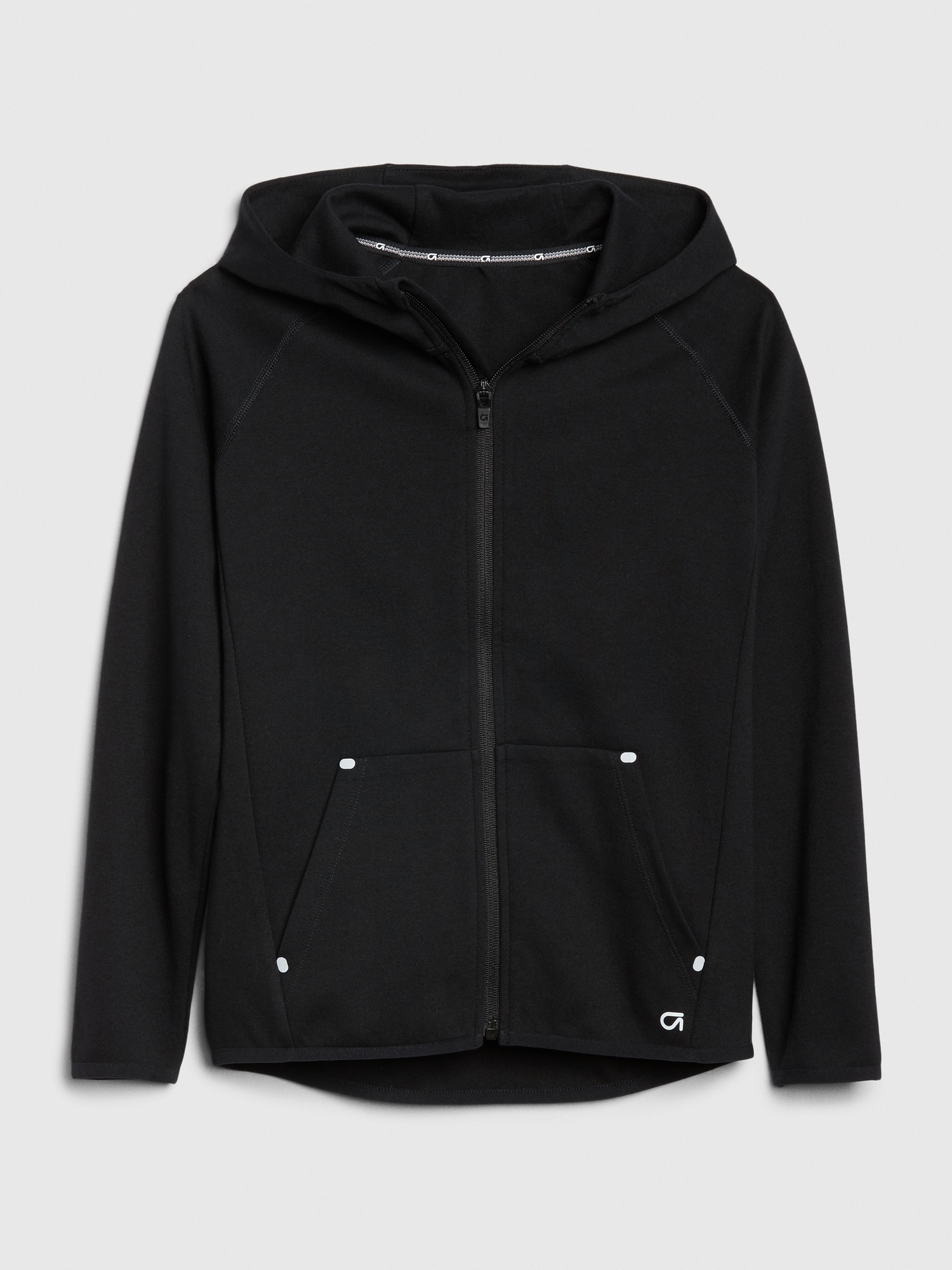 GapFit Kids Fit Tech Hoodie - True Black