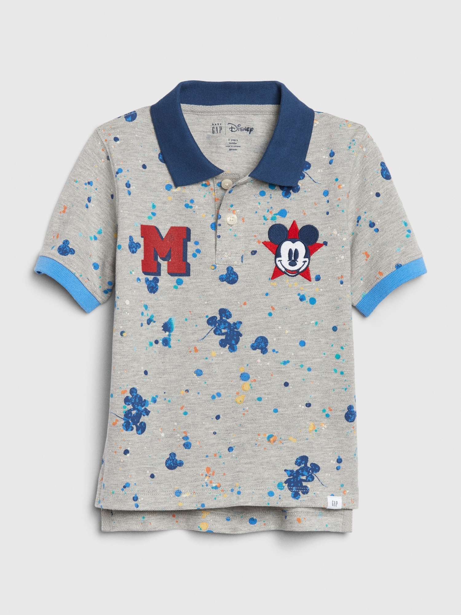 Disney Girls Mickey Patches T-Shirt