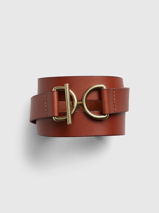 Image number 1 showing, Hook Front Buckle Belt