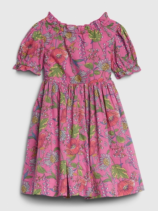 Image number 2 showing, Toddler Smocked Floral Dress
