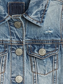 View large product image 5 of 5. babyGap Icon Denim Jacket