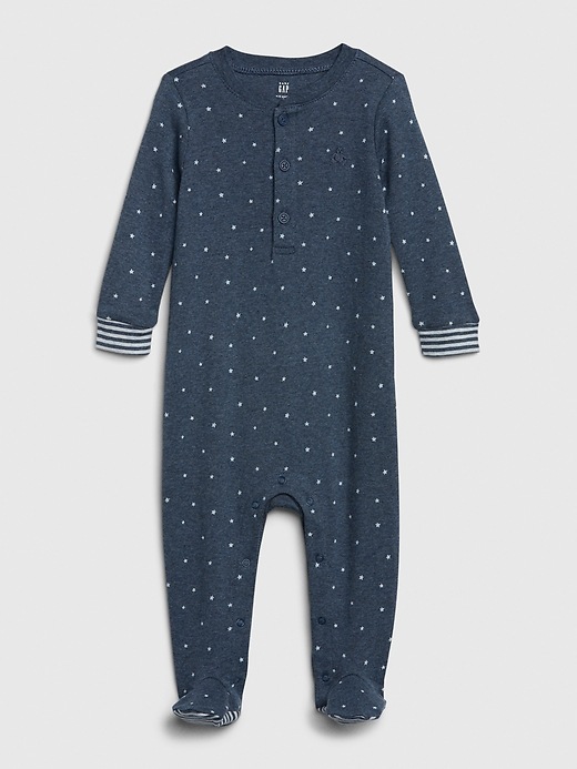 Image number 1 showing, Baby Brannan Bear Footed One-Piece