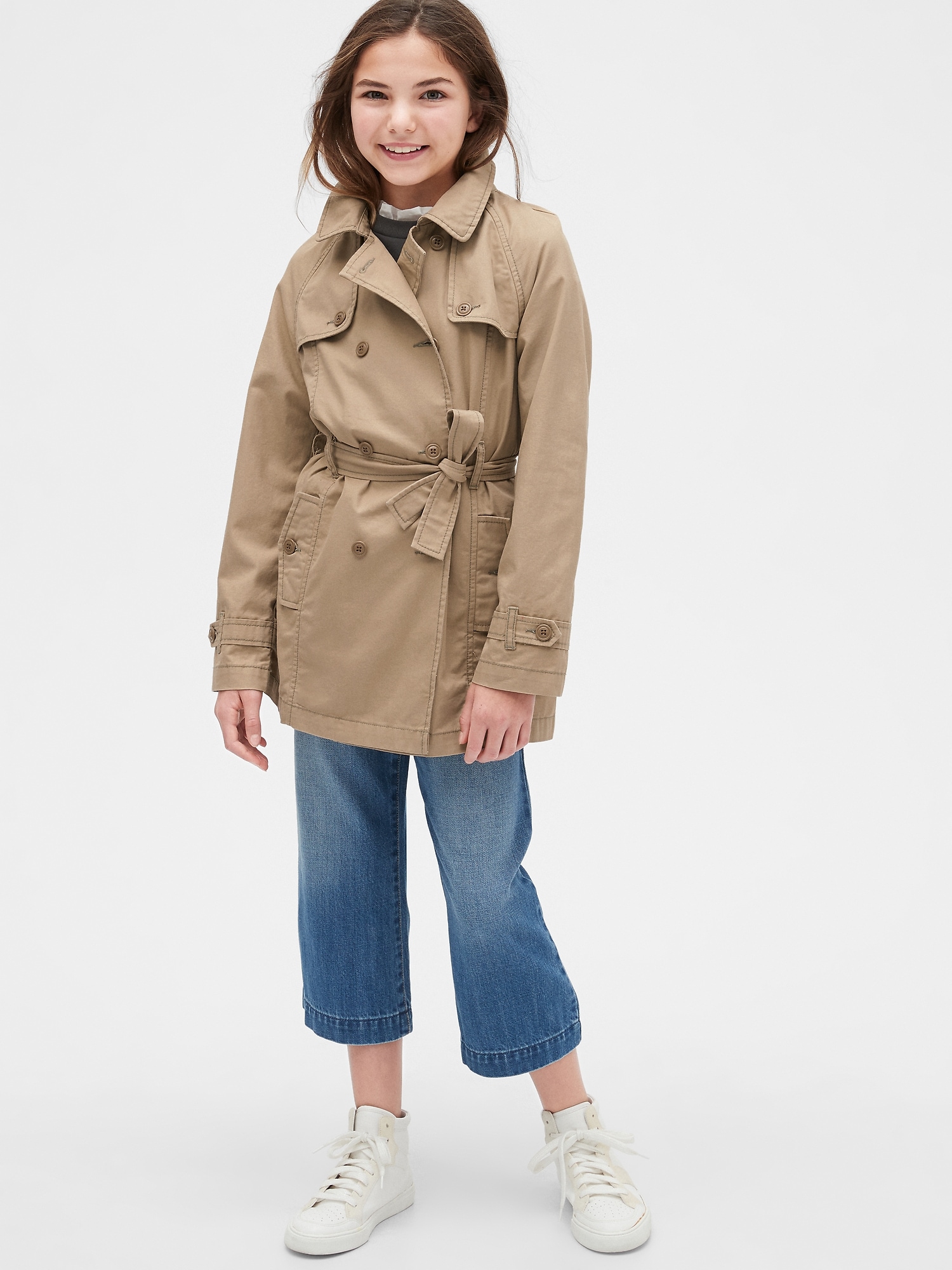 Kids duster jacket store
