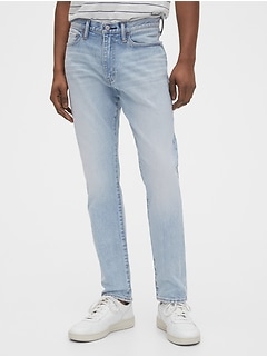 light wash jeans mens slim