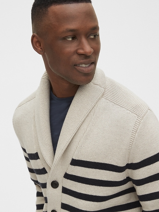 Image number 5 showing, Shawl Collar Sweater