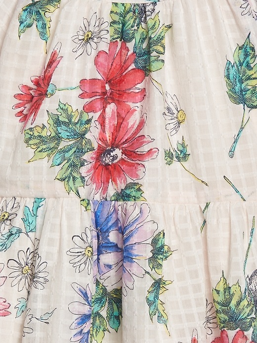 Image number 3 showing, Toddler Floral Squareneck Dress
