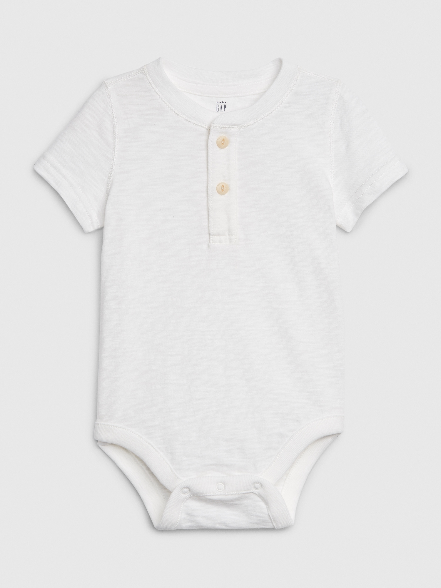 baby henley onesie