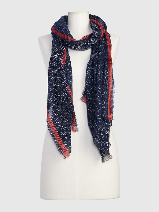 Image number 2 showing, Printed Oblong Scarf