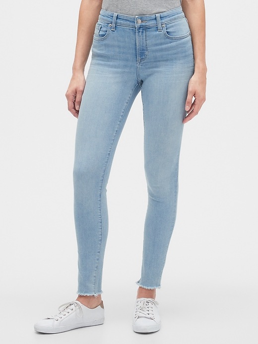 Gap Mid Rise Legging Skimmer Jeans 