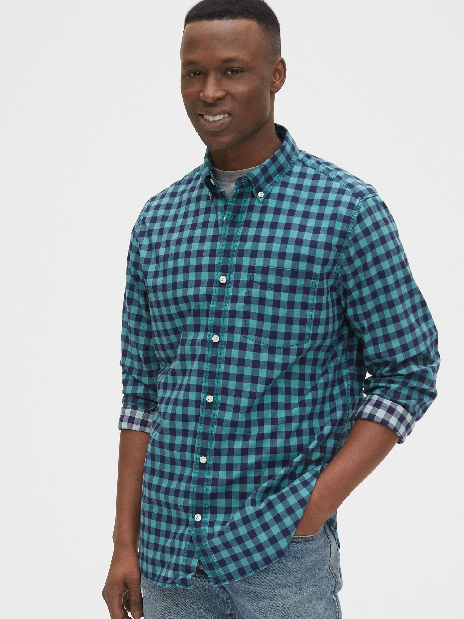 Lived-In Stretch Poplin Shirt