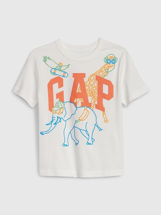 View large product image 1 of 1. Toddler Gap Logo Graphic T-Shirt