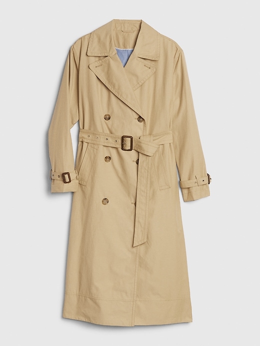 Image number 6 showing, Twill Trench Coat