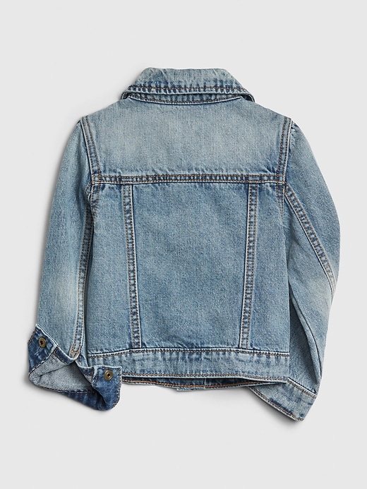 Image number 2 showing, babyGap Icon Denim Jacket