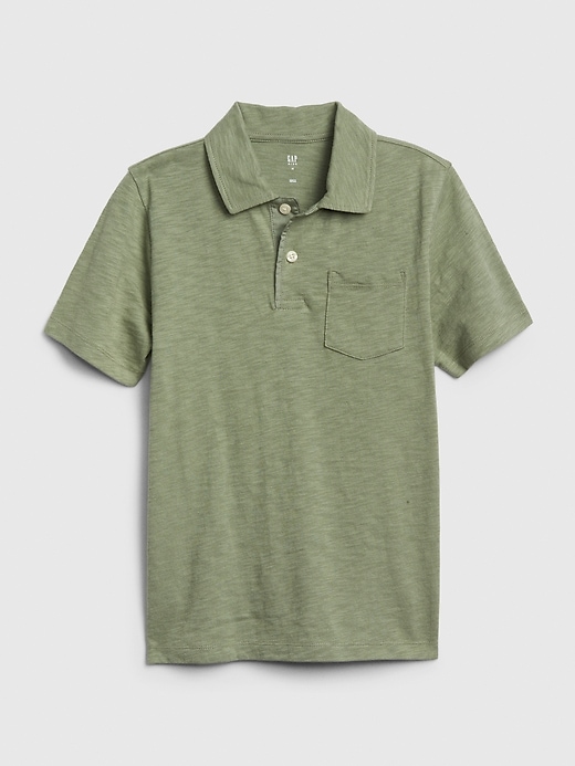View large product image 1 of 1. Kids Short Sleeve Polo Shirt