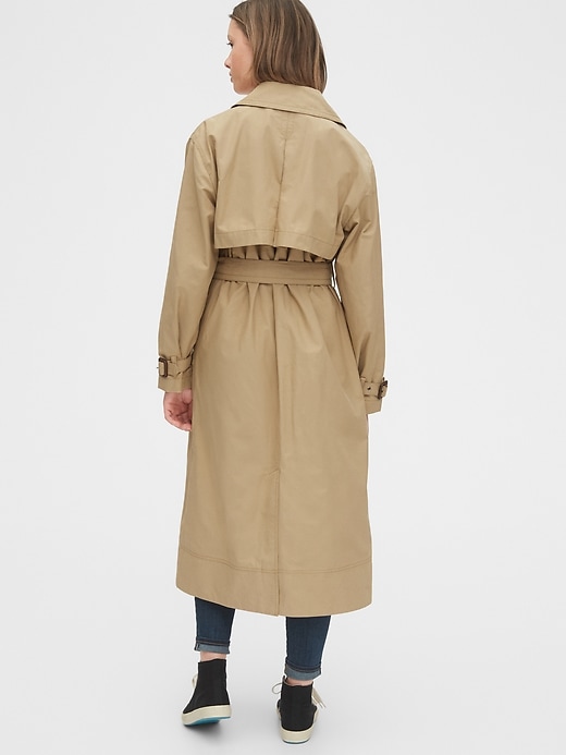 Image number 2 showing, Twill Trench Coat
