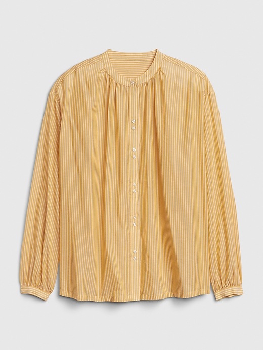 Image number 6 showing, Double Button Long Sleeve Top