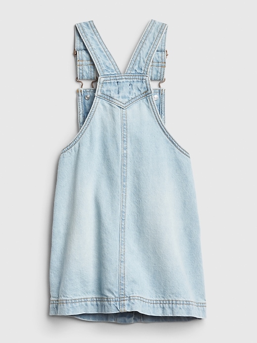 Image number 2 showing, Toddler Denim Button-Front Skirtall