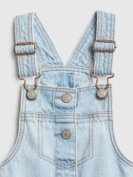 Image number 3 showing, Toddler Denim Button-Front Skirtall