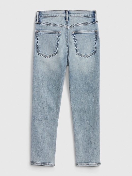 Image number 3 showing, Kids Athletic Taper Jeans with Washwell&#153