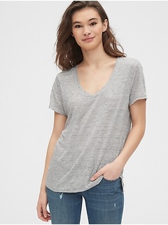 gap linen blouses