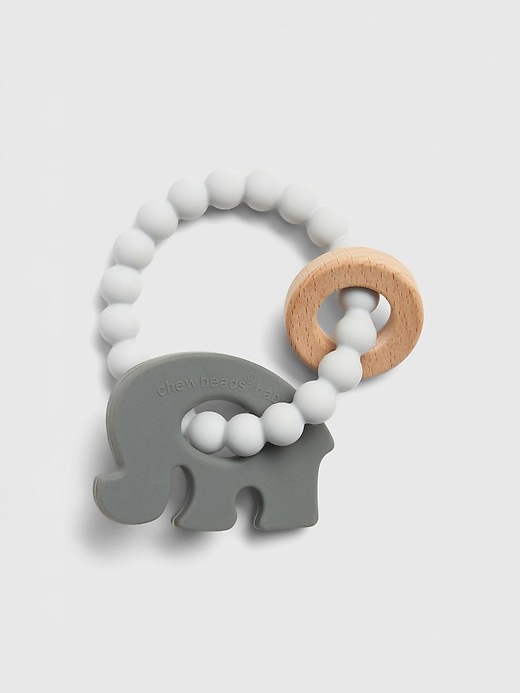 1 of 8 showing, with the color silver grey of product Baby Chew Beads