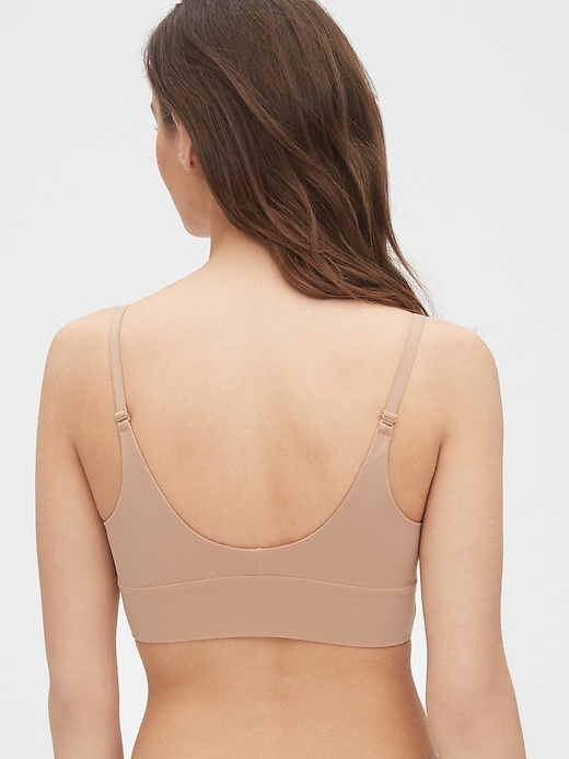 gap plunge seamless bralette