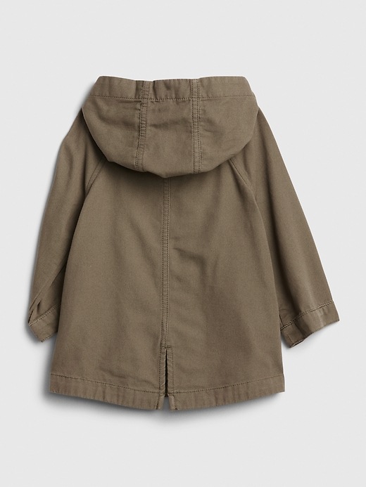 2 of 8 showing, with the color iguana green of product Toddler Bea Parka